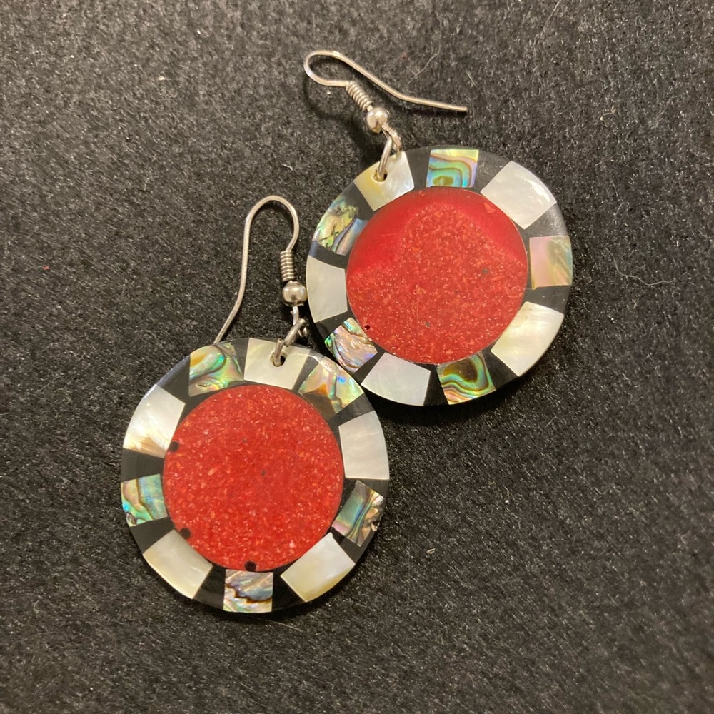 Earrings and bracelet set